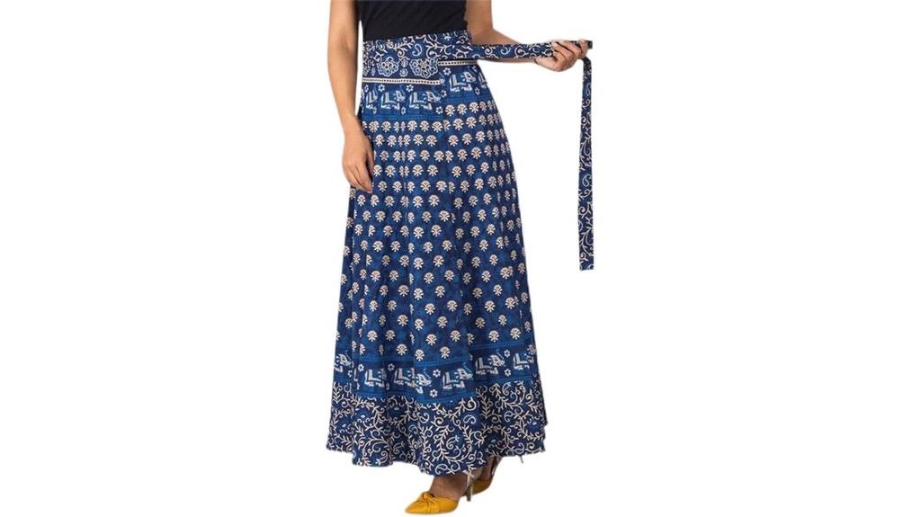 boho handcrafted cotton skirt