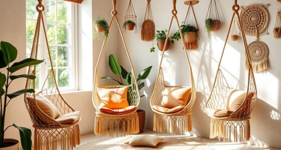 boho hanging chairs collection