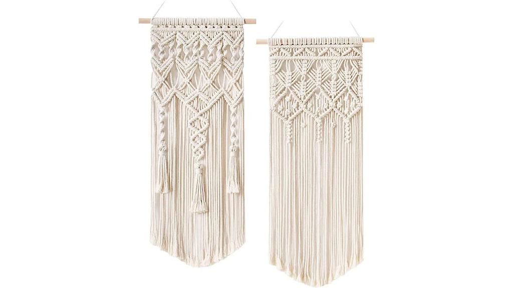 boho macrame wall decor