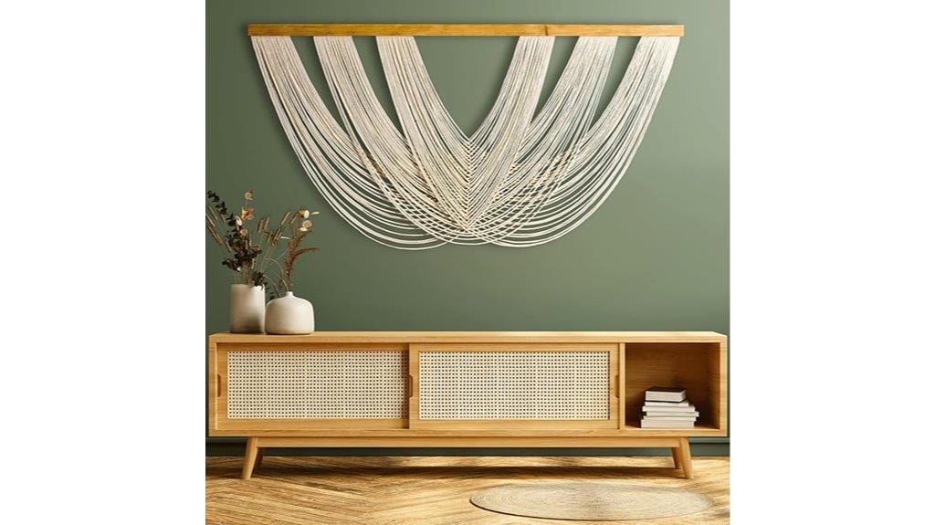 boho macrame wall hanging