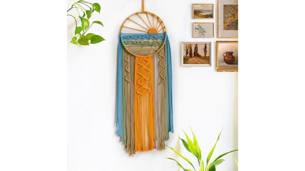 boho sunset wall decor