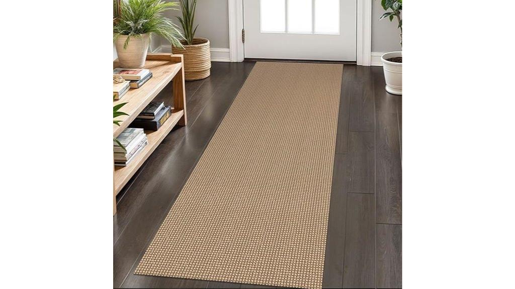 boho washable non slip runners