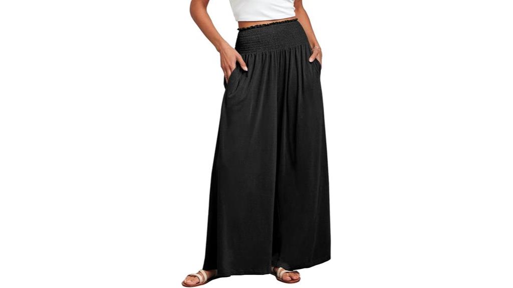 boho wide leg palazzos