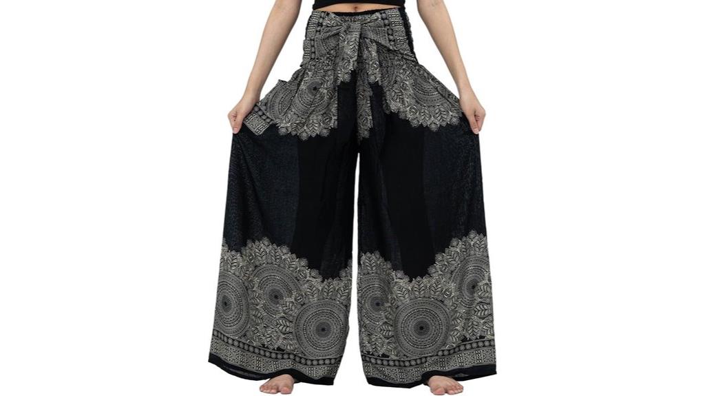 boho wide leg pants