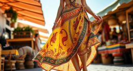 boho wrap skirt trends