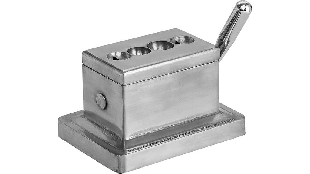 brushed finish cigar cutter