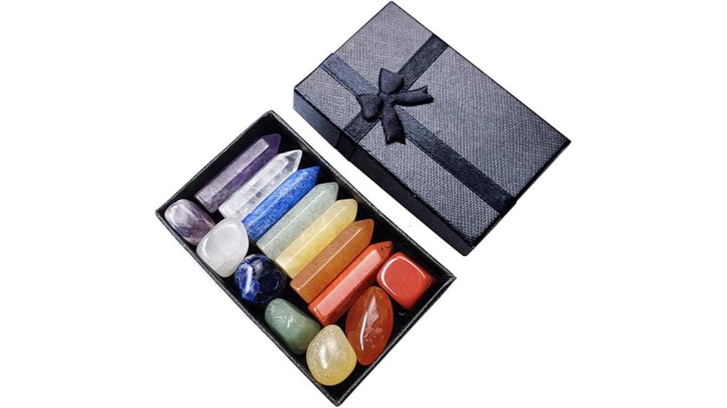 chakra healing crystal kit