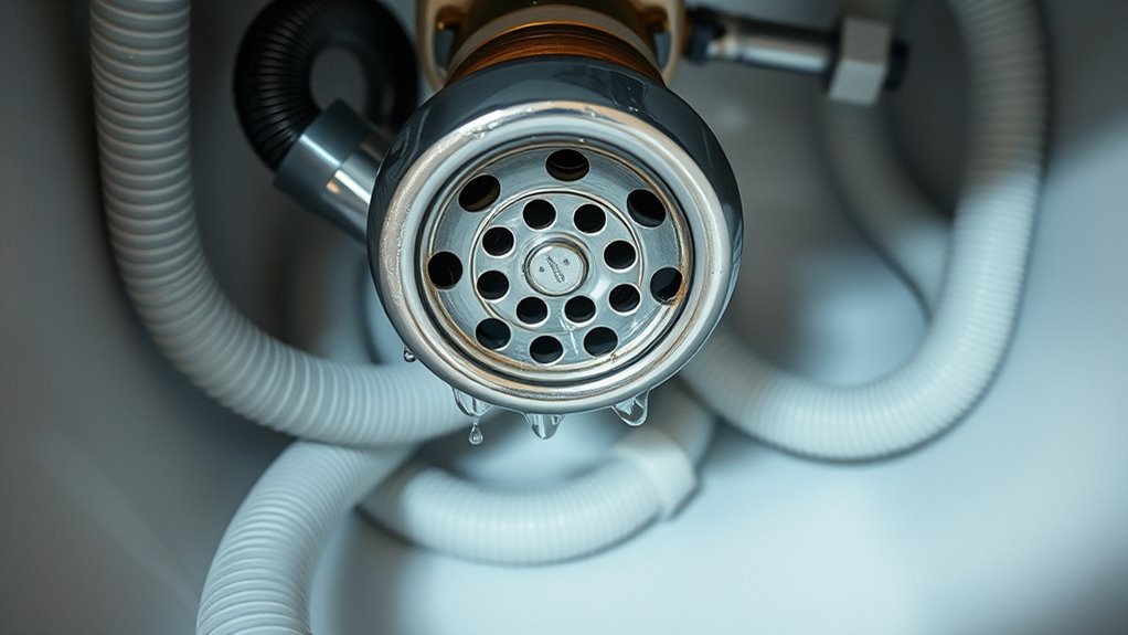 check for drainage blockages