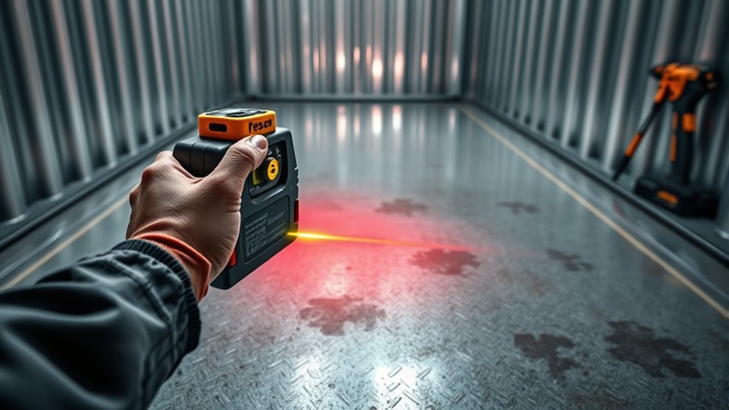 check level drainage slope