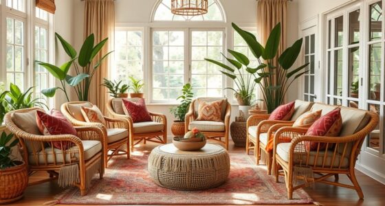 chic boho accent chairs