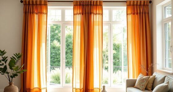 chic boho curtain choices
