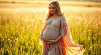 chic boho maternity styles