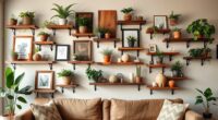 chic boho shelf ideas
