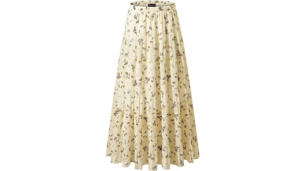chiffon pleated maxi