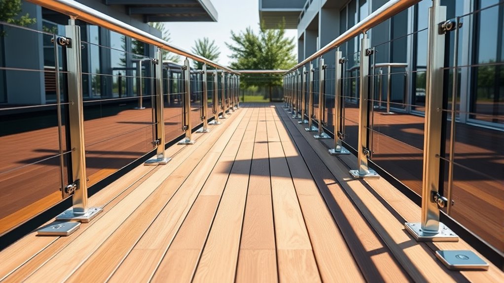 choose slip resistant decking materials