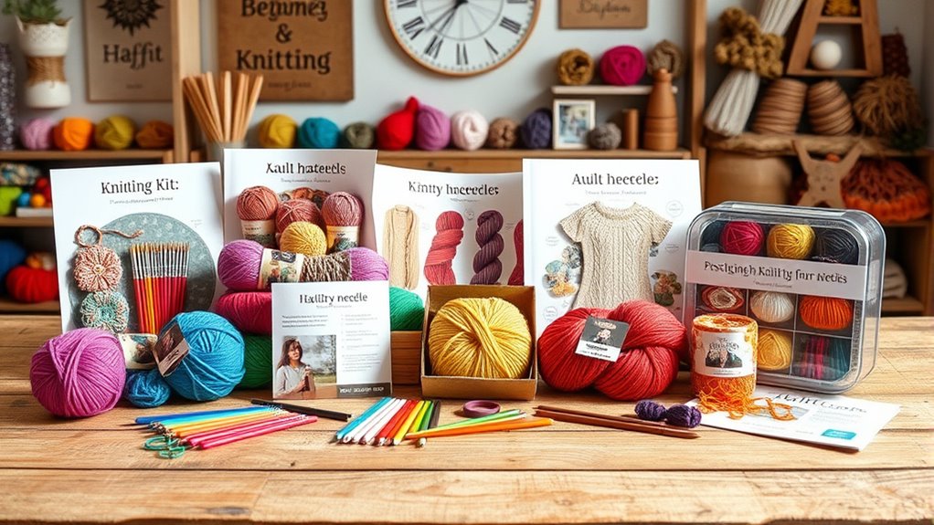 choose suitable knitting kit