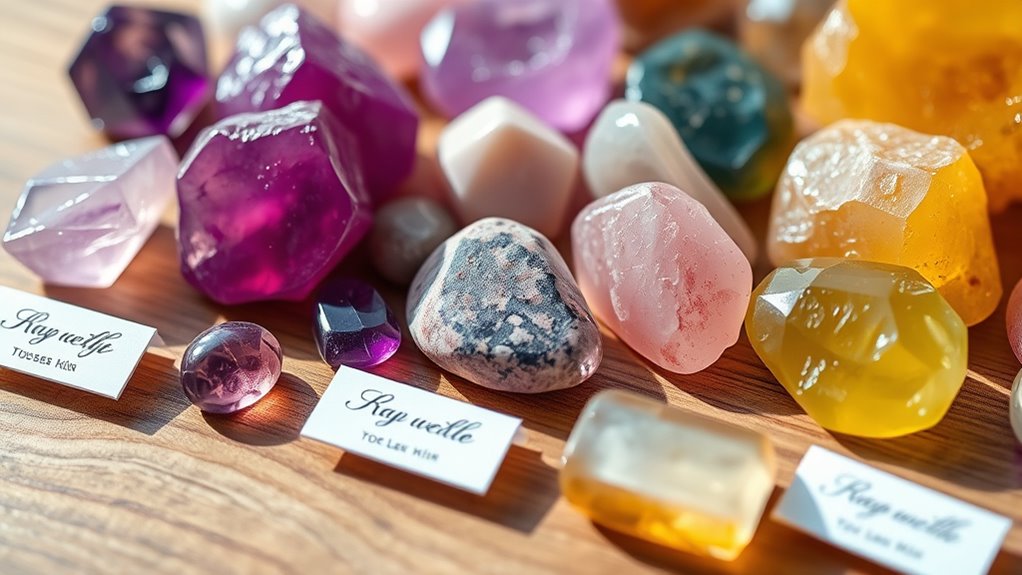 choosing crystals and accessories