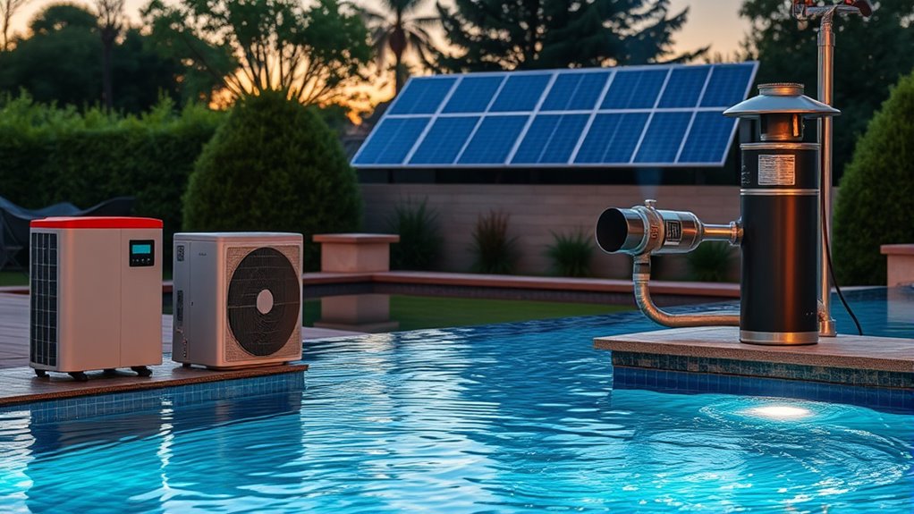 choosing the ideal pool heating method