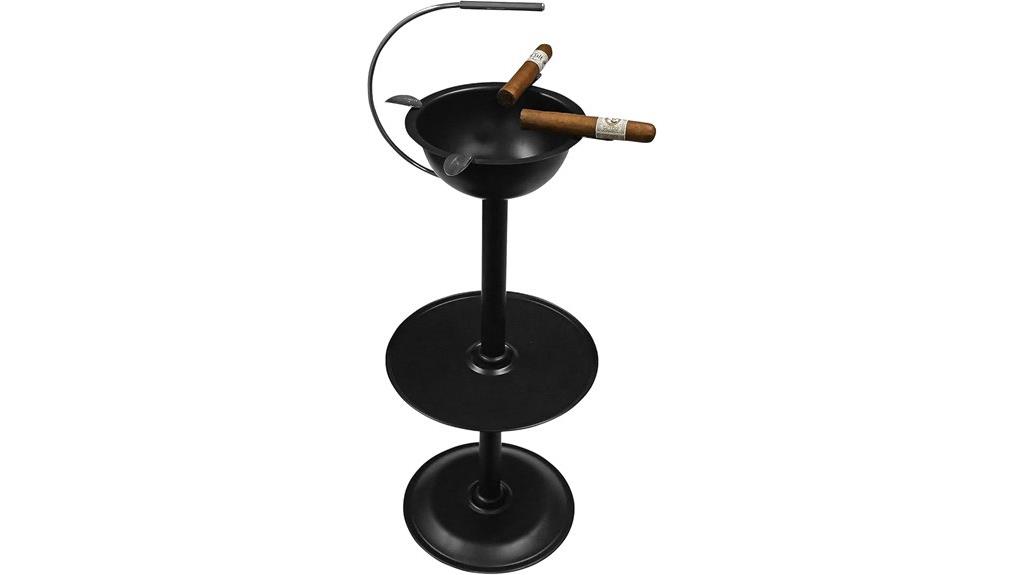 cigar ashtray with accessories