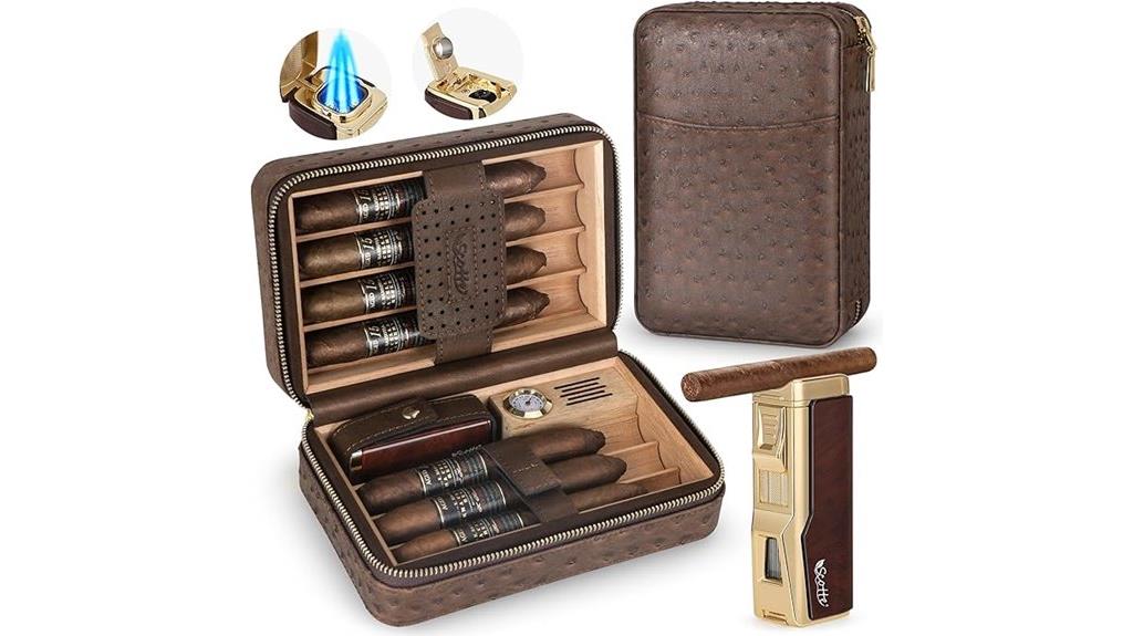 cigar humidor kit set