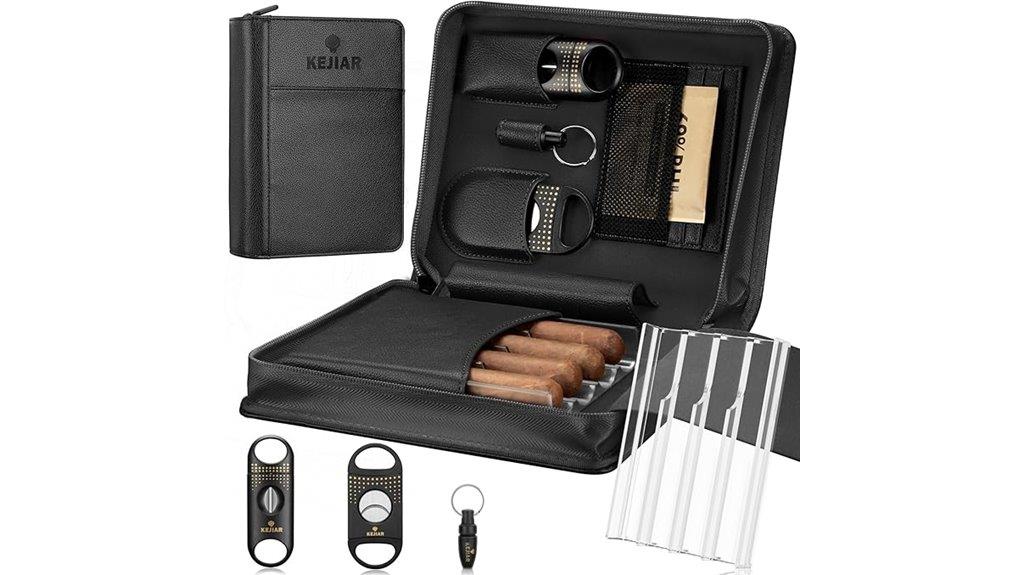 cigar humidor with accessories