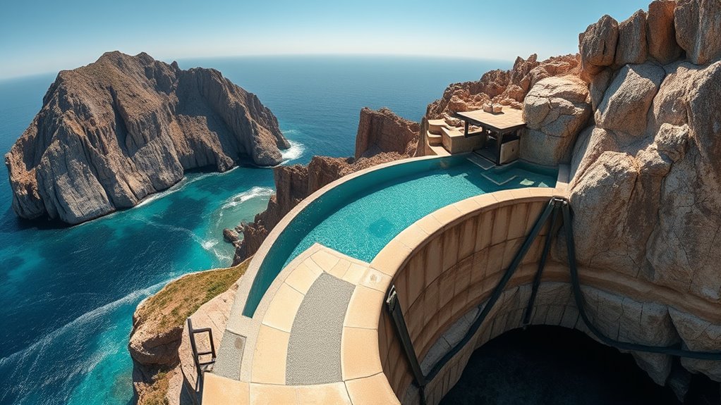 cliffside pool structural stability