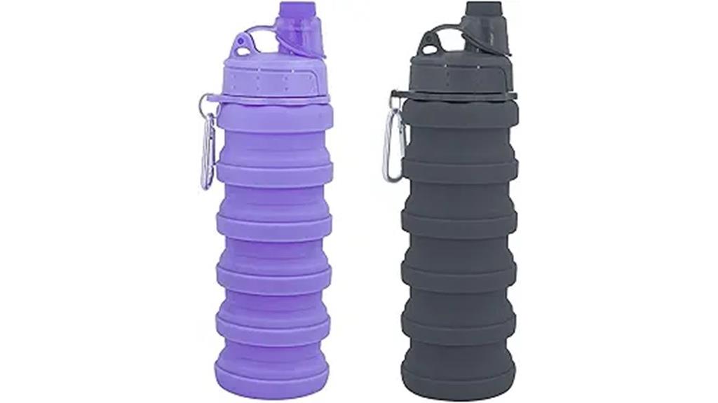 collapsible mountaineering water bottle