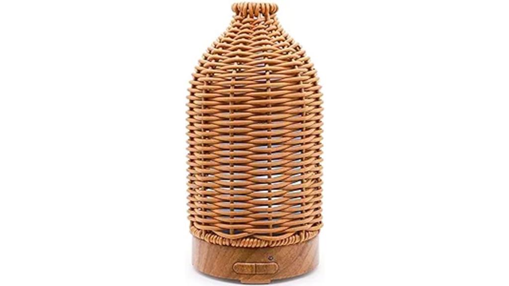color light rattan diffuser