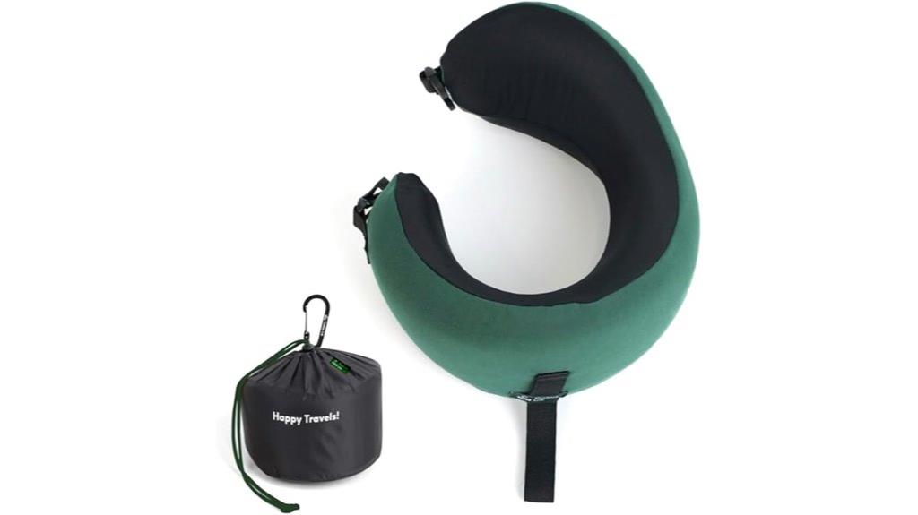 comfortable portable travel pillow