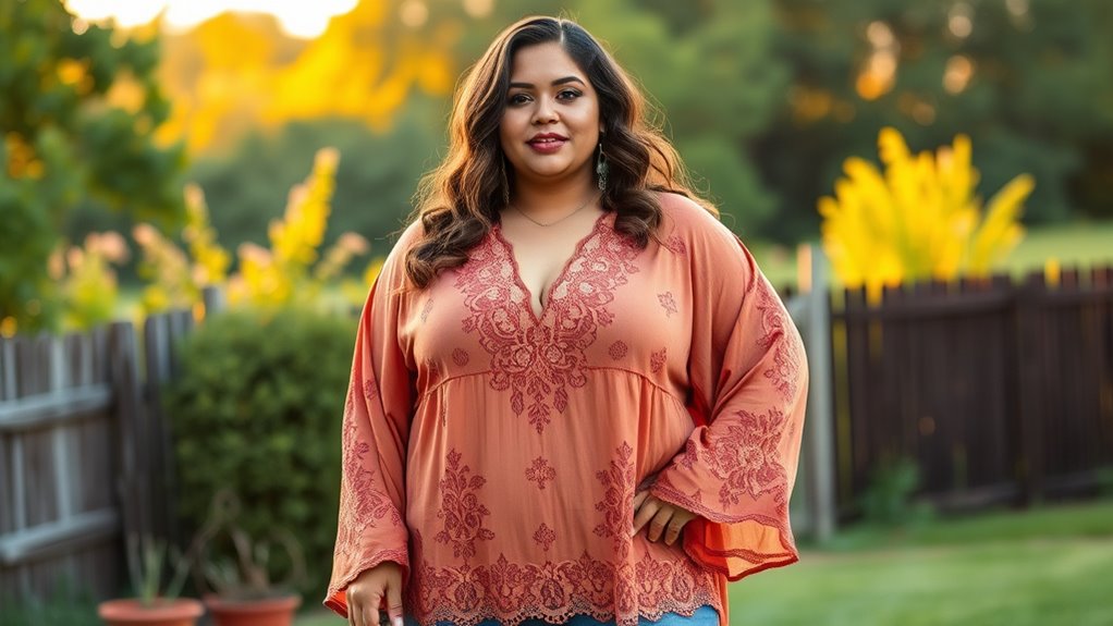 comfortable well fitting boho tops