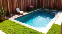 compact pool for small spaces