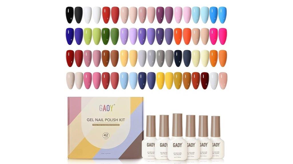complete 42 piece gel kit