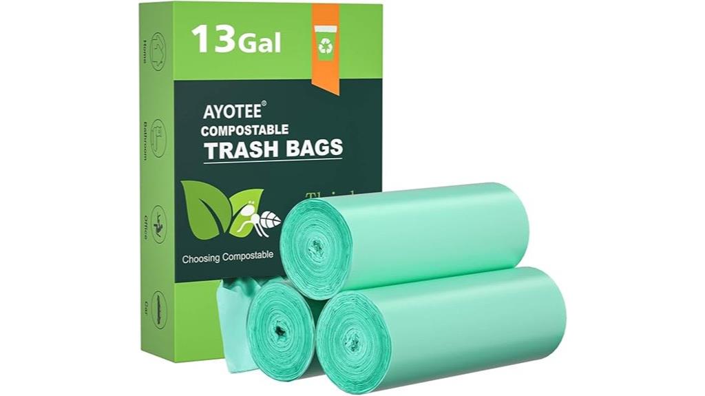 compostable kitchen trash bags