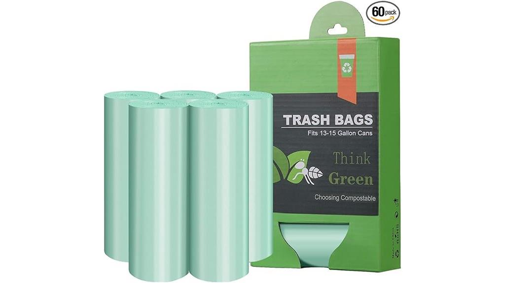 compostable trash bags 55l