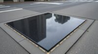 concealed trough catch basins
