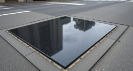 concealed trough catch basins