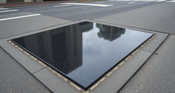 concealed trough catch basins