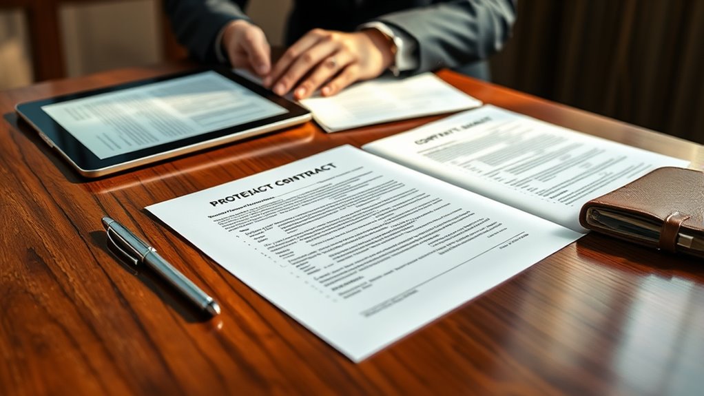 contract clauses safeguard projects