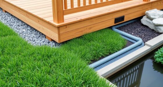 control water drainage properly