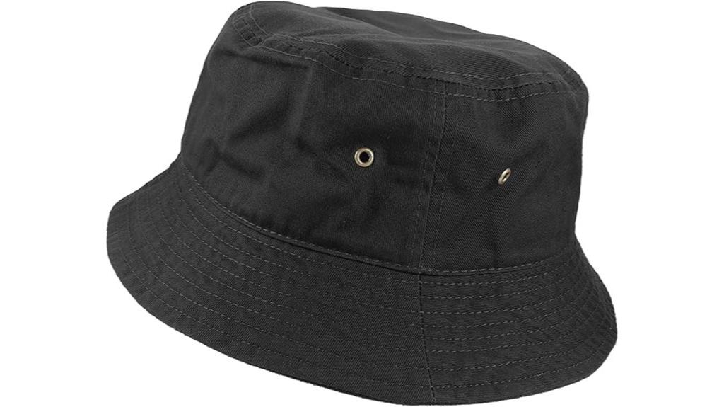 cotton unisex bucket hat