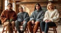cozy stylish chunky knit