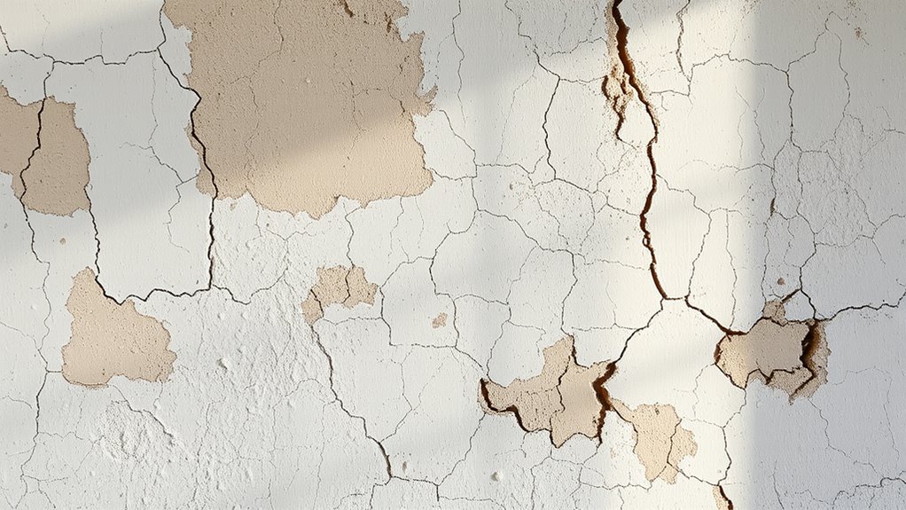 cracks dampness mold signs