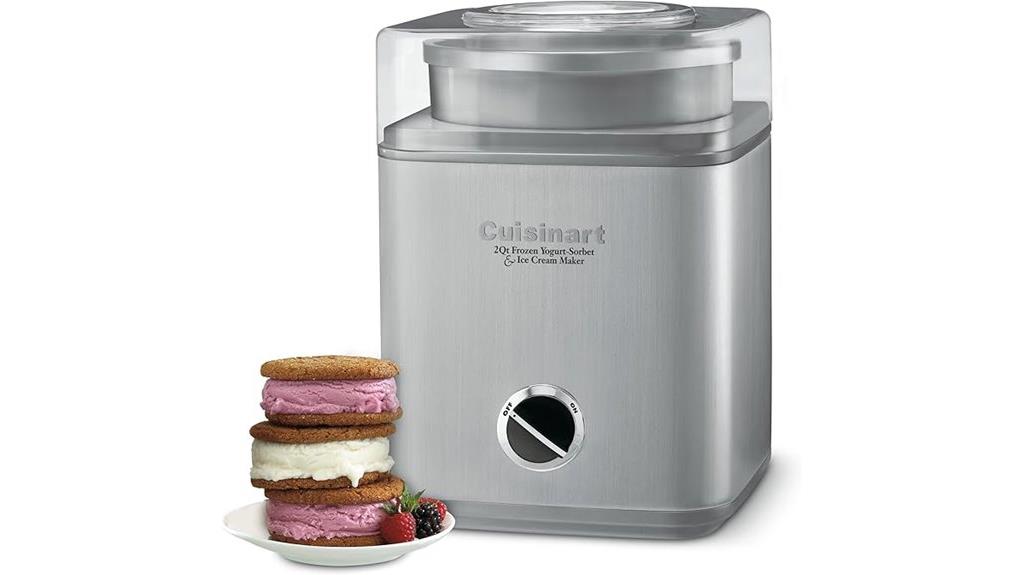 cuisinart 2 quart ice cream