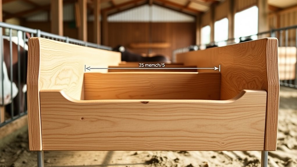 customize trough dimensions effectively