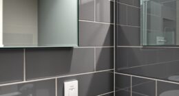 decorative tiles enhance mirrors