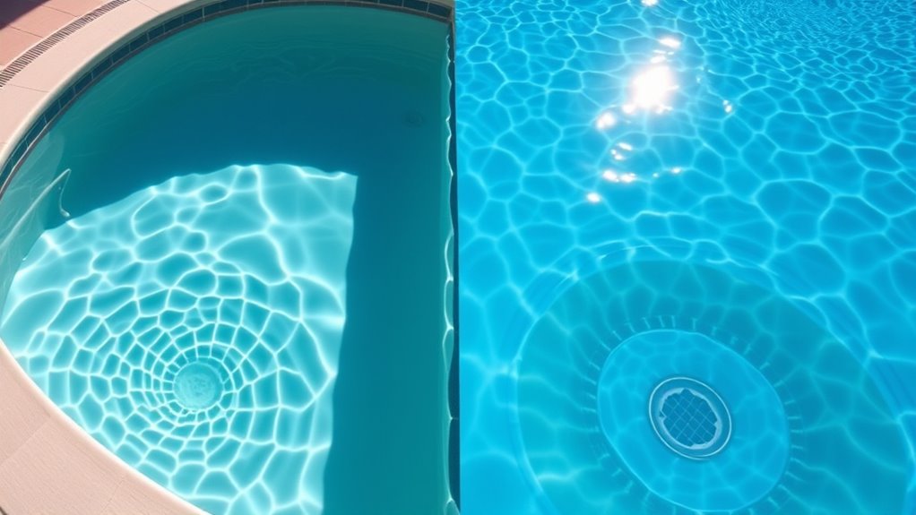 differences in filtration capacity