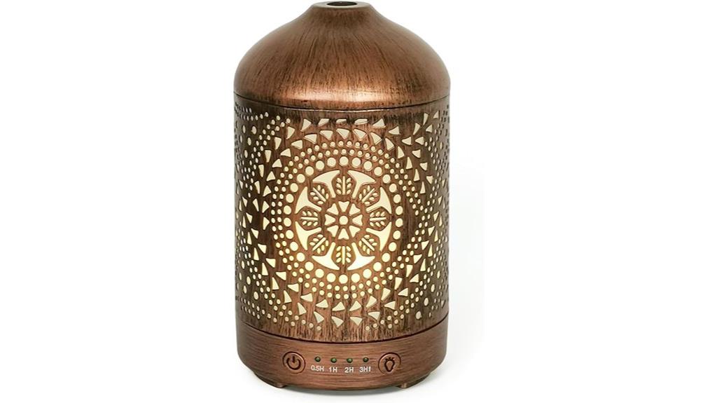 diffuser with timer lights