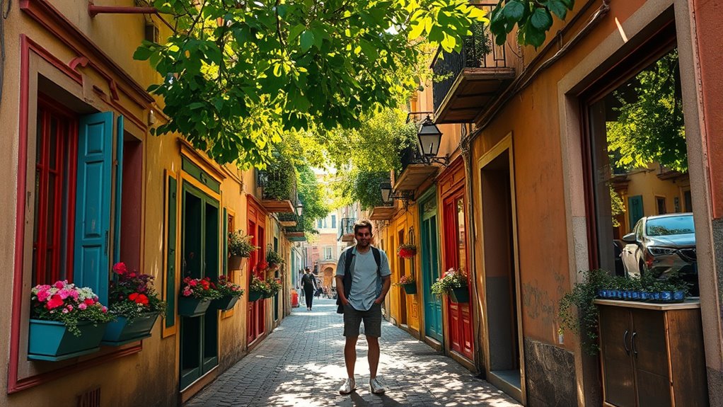 discover quiet local spots
