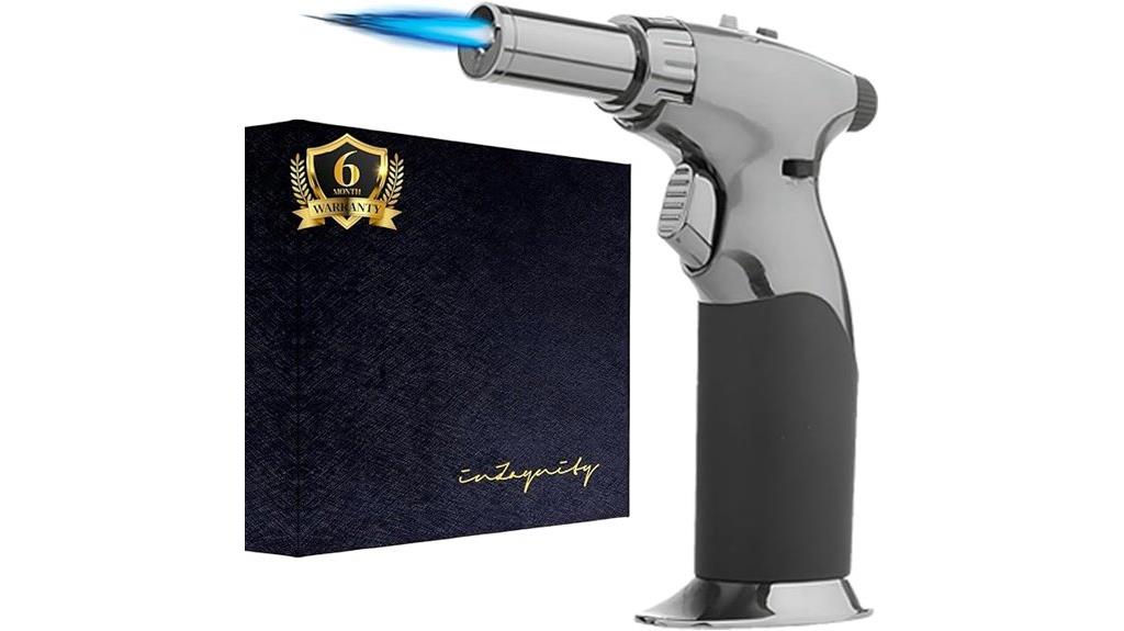 dual flame butane torch