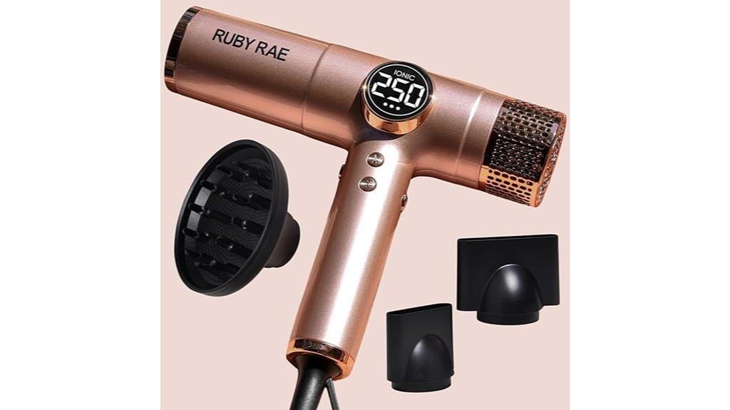 dual voltage ionic hair dryer